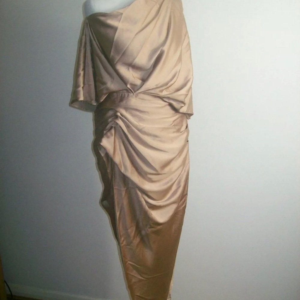 ASOS EDITION dress in satin  Size UK 6